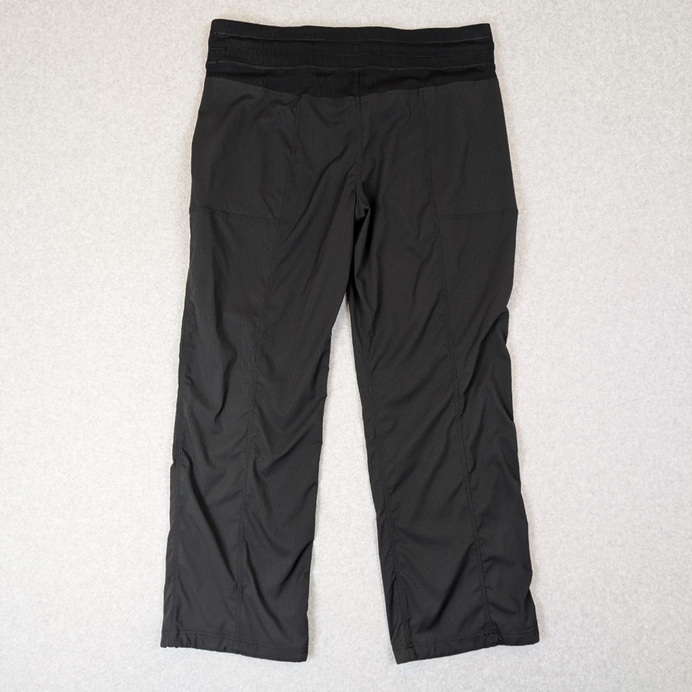 Lululemon Dance Studio Pants Womens 14 Black Mid Rise Full Length Unlined W5ENOR - Picture 2 of 10